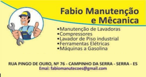 Fabio Manutenção e Mecânica